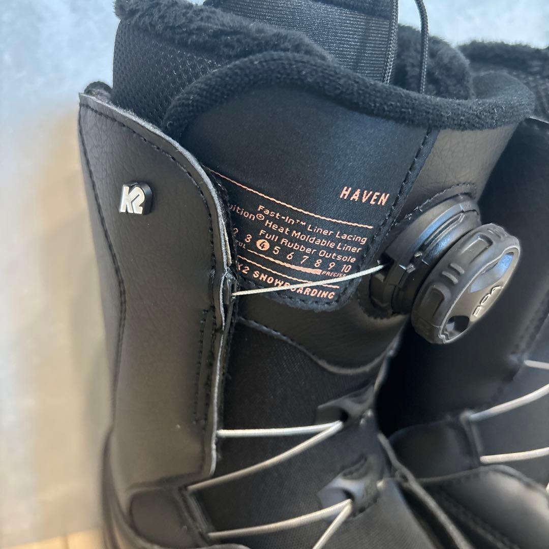 【お値下げ可】K2 HAVEN スノーボードブーツ ブラック
