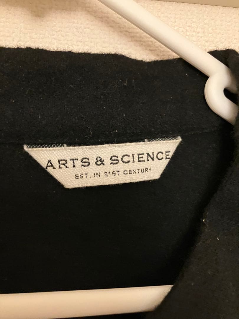 arts&science スタンドカラーロングシャツ　1