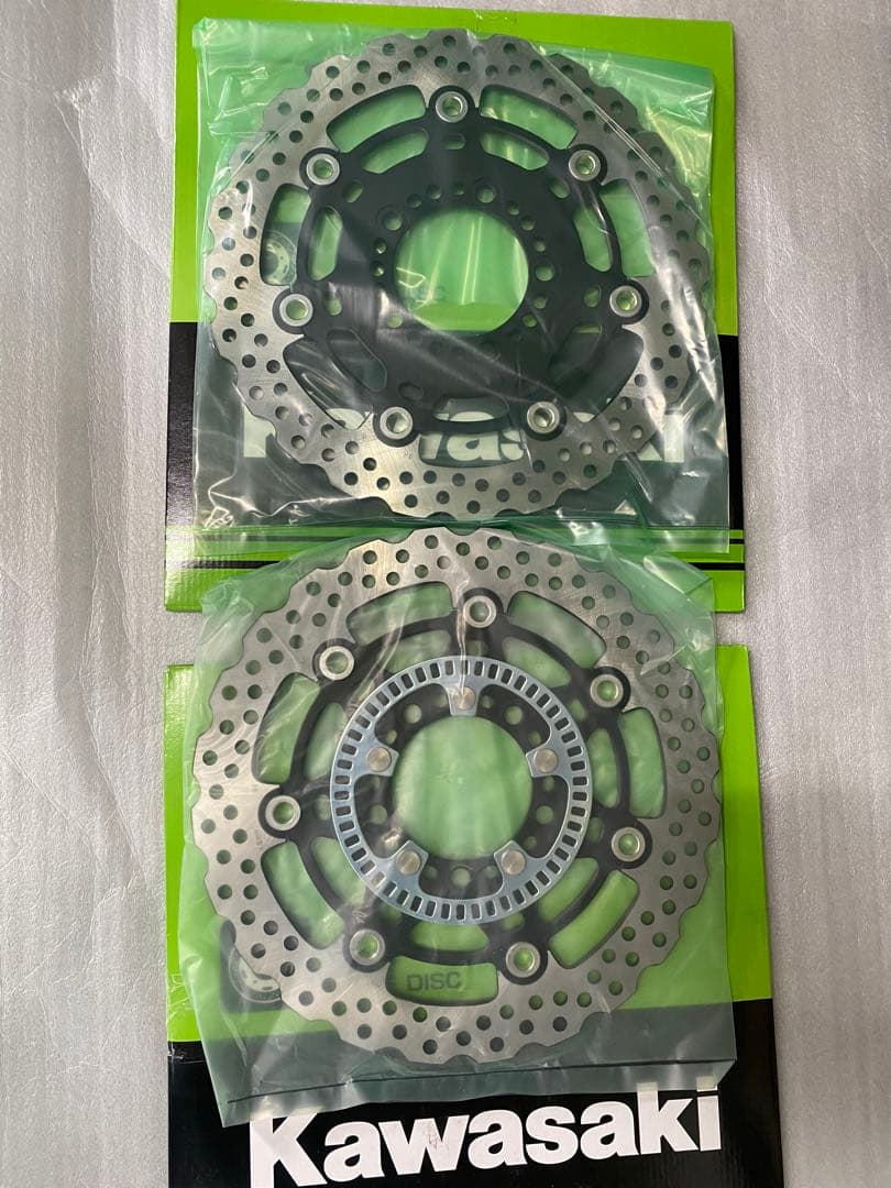 Ninja 400R ABS 2012 フロントブレーキディスク左右2枚セット