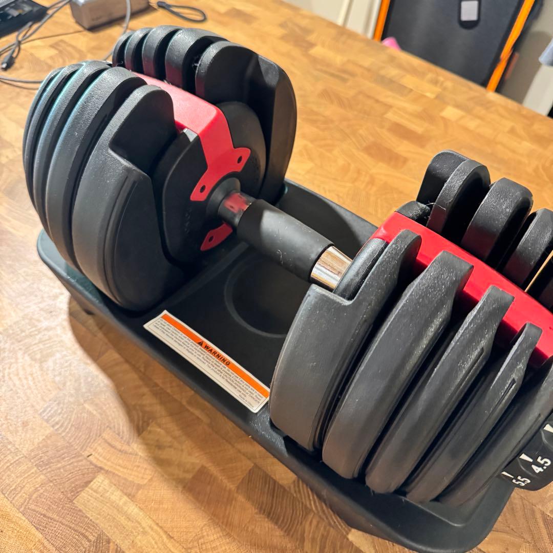 可変式ダンベル 1個　アジャスタブルダンベル 2kg-24kg