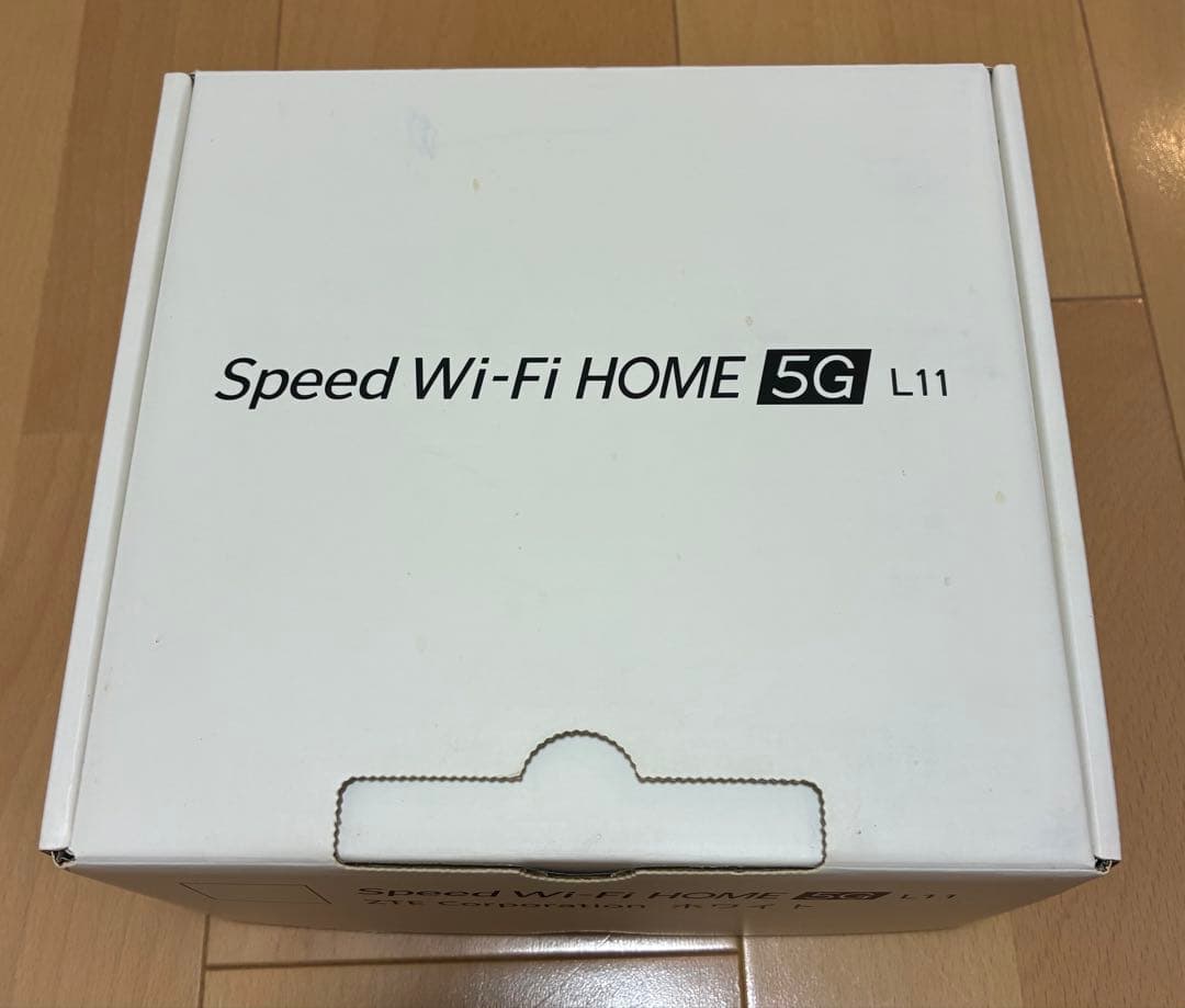 Speed Wi-Fi  5G L11 ZTE ホワイト