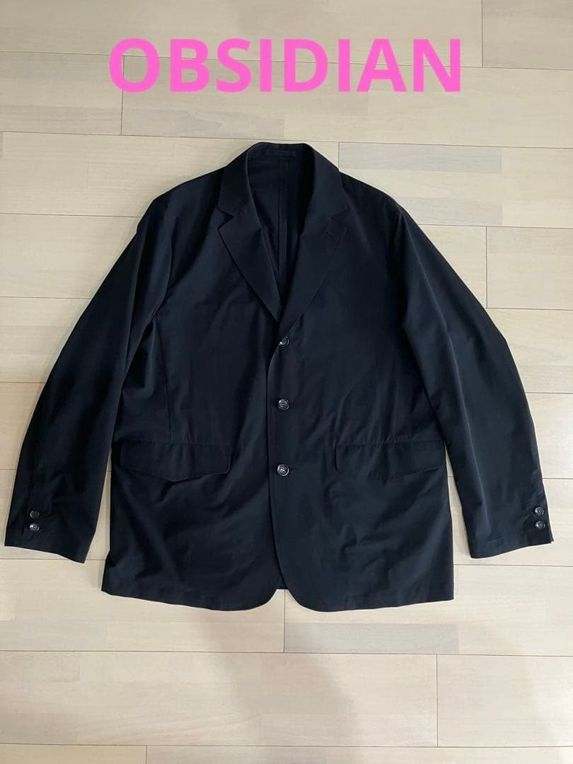 OBSIDIAN ゴルフ 4WAY STRETCH TAFFETA JACKET