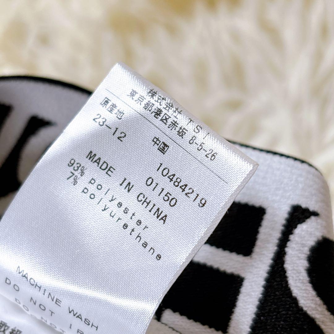 極美品☆サイズ6☆2024年　パーリーゲイツ ジョガーパンツ　ウエストゴムロゴ