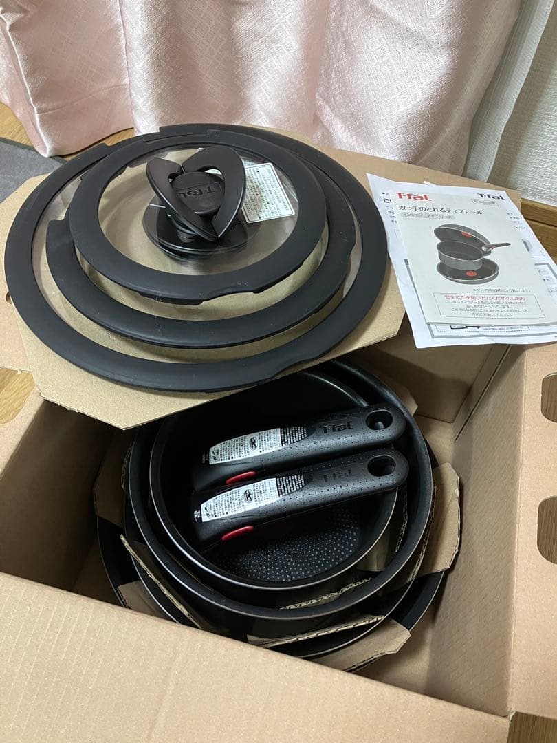 T-fal ingenio French roast フライパン9点セット