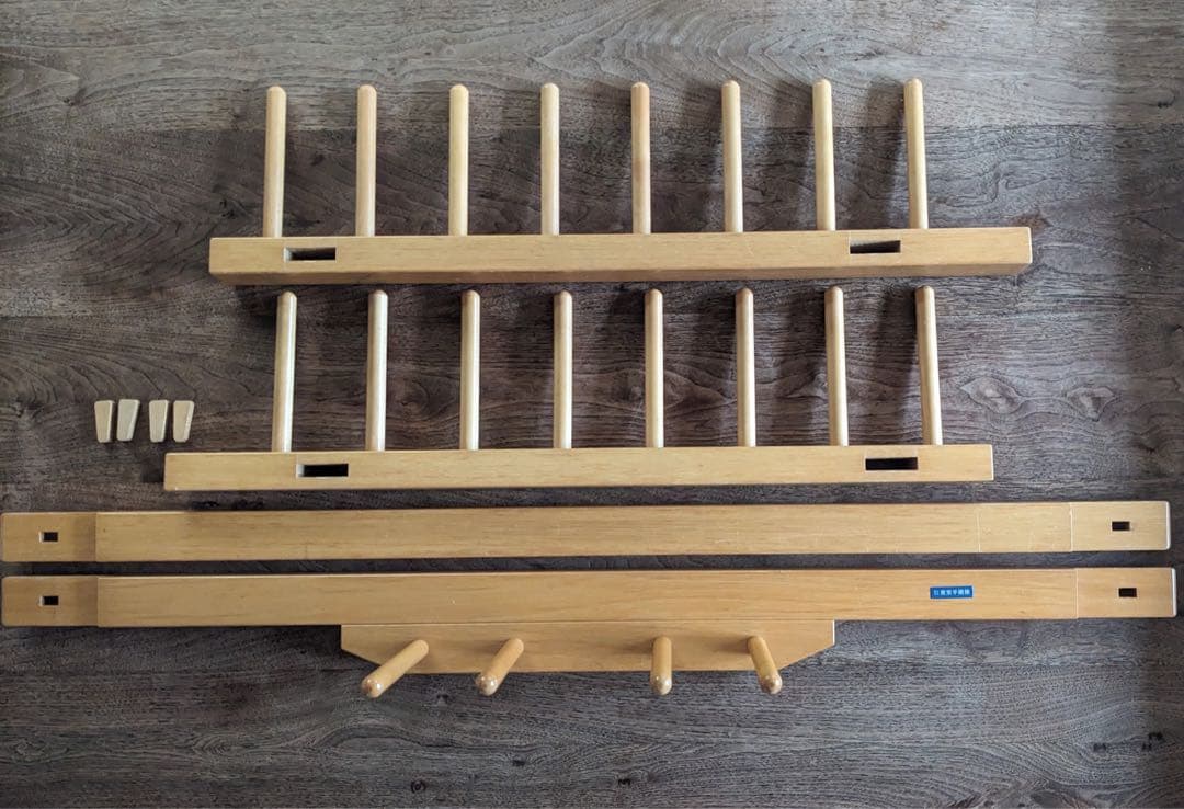 整経台　東京手織機　整経台Fー2号　織り機　道具