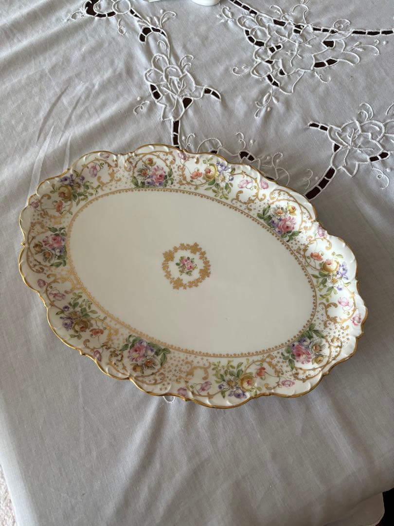 プレートlimoges リモージュ　レア　アンティーク　フランス