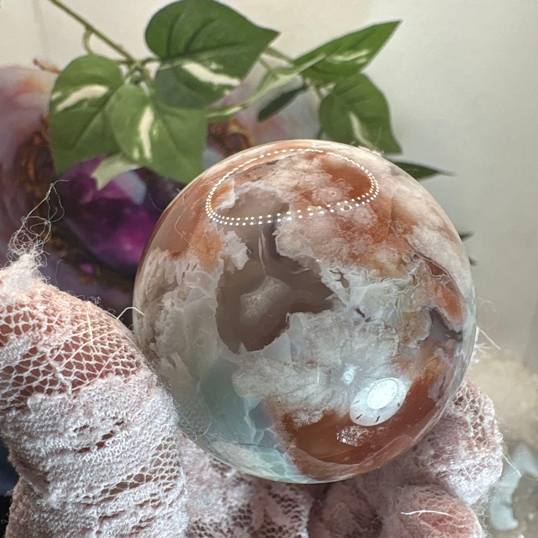 kei☆様ベビーピンクセレナイトハート♡♡No.1914