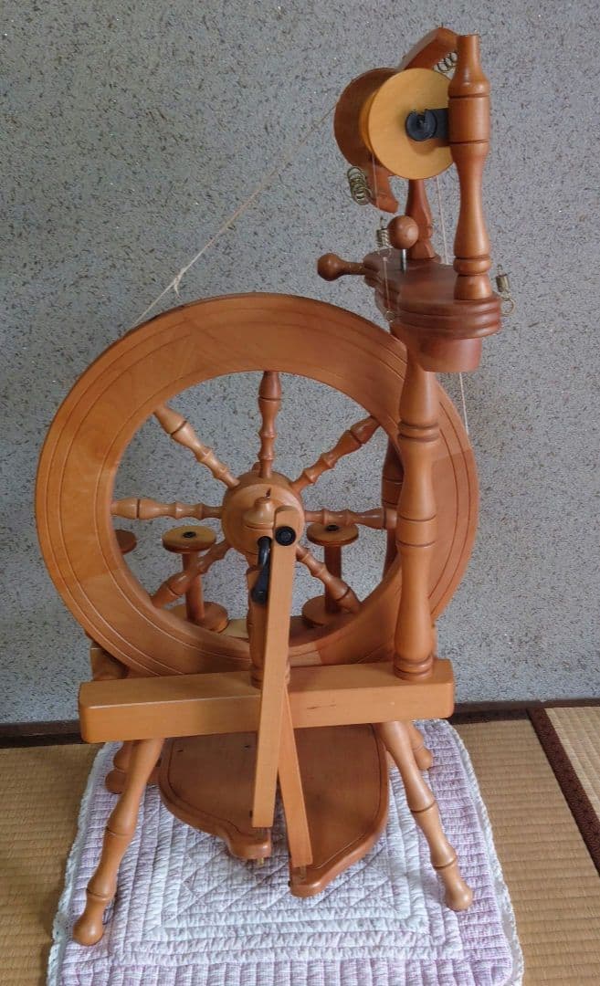 n*o様 【10万円以上のお品・訳あり】アシュフォード　紡ぎ車　両足ペダル