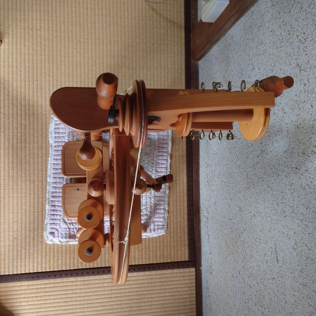 n*o様 【10万円以上のお品・訳あり】アシュフォード　紡ぎ車　両足ペダル