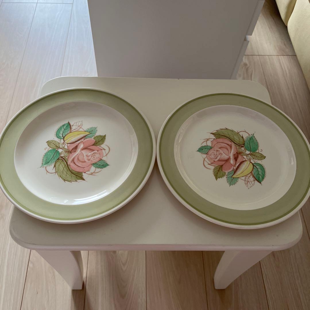 Susie Cooperスージークーパー　プレート2枚セット