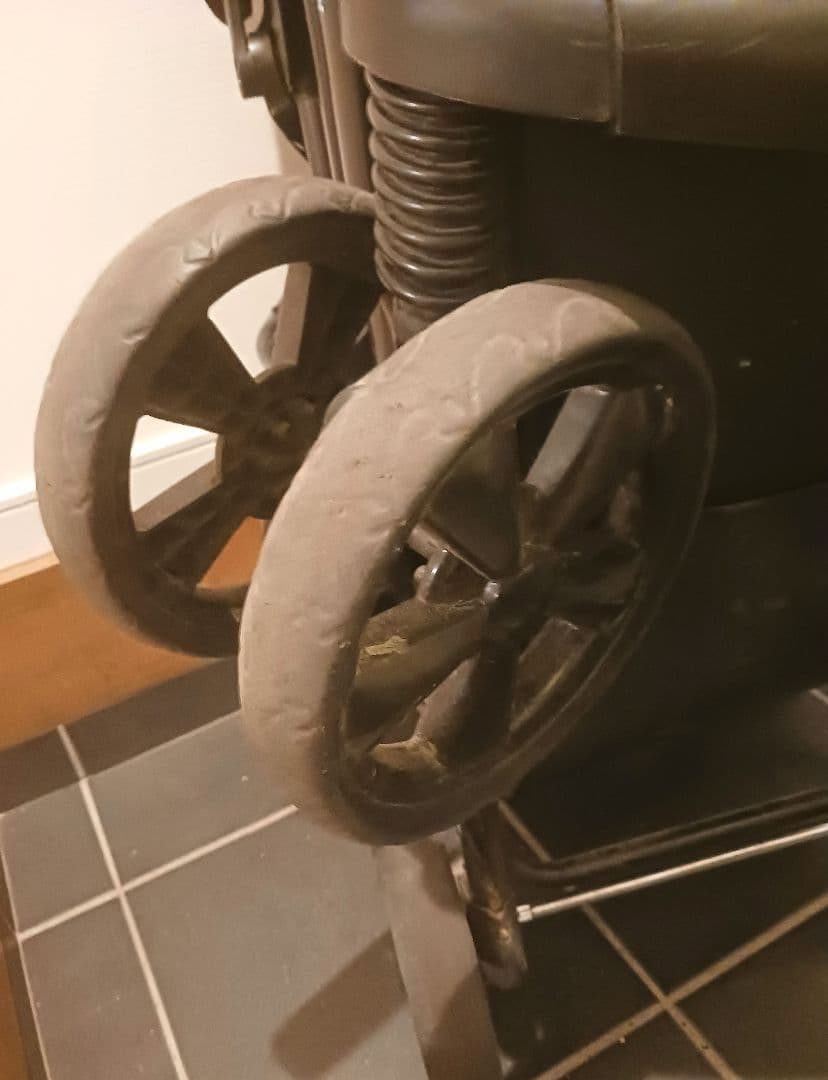 カトージ ベビーカー 二人でゴーDX デニム　レインカバー付き