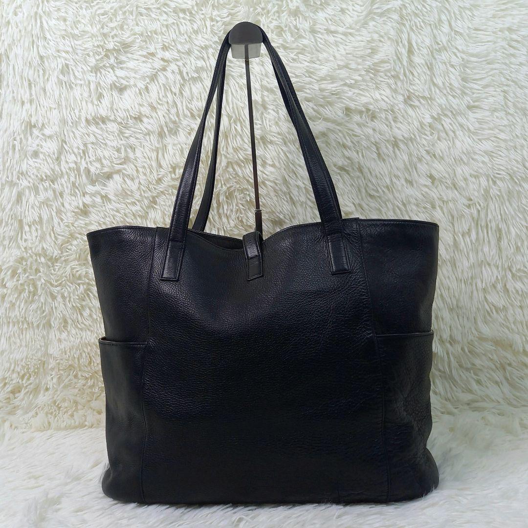 極美品✨MR.OLIVE ミスターオリーブ ME626 レザー トートバッグ 黒