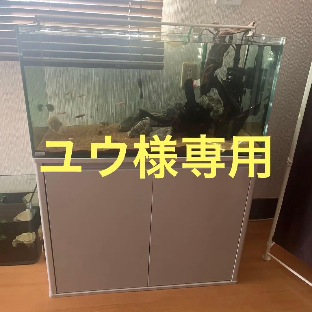 90センチ水槽、棚、ジェックス9012、ライトフルセット