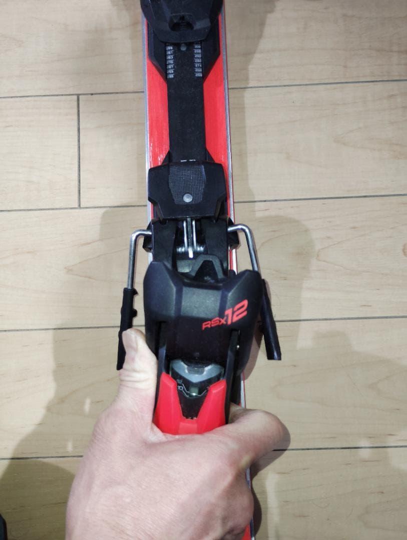 RC ONE 72 スキー板 RSX 12 ヴィンディング付き
