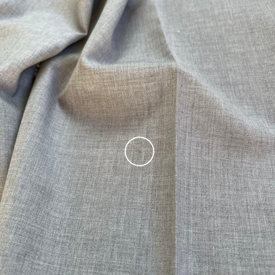 【現行タグ】セオリー ノーカラー グレー　パンツスーツ LANAI ウール