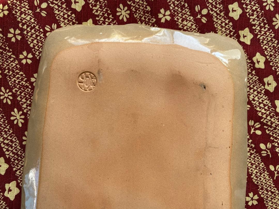 京都　清水焼　陶あん　大皿　29cm