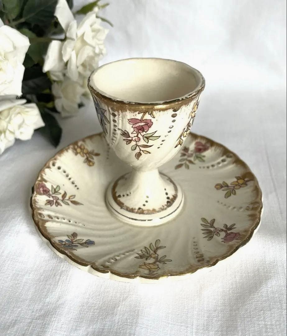 サルグミンヌ　ルイ15世　エッグスタンド　エッグカップ