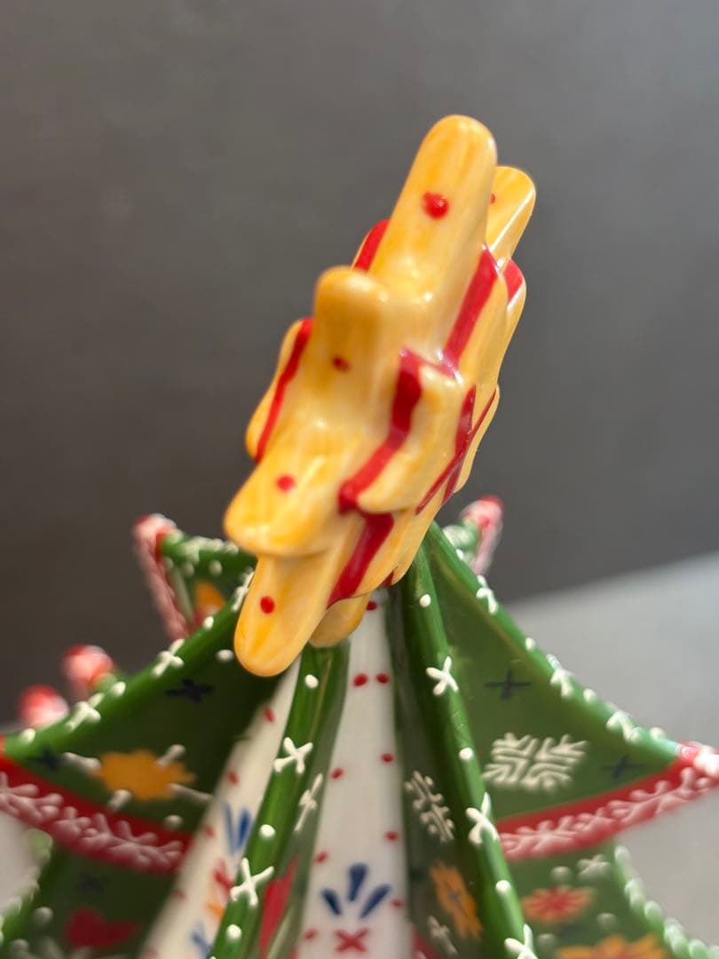 【レア・箱入】ビレロイ＆ボッホ　陶器　クリスマスツリー　キャンドルホルダー