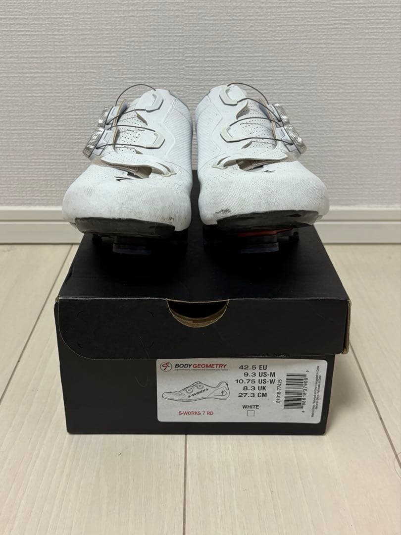 SPECIALIZED S-WORKS 7 ホワイト シューズ