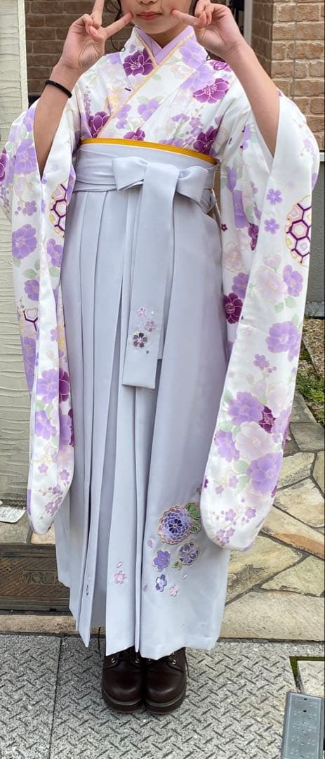 かんたん袴　小学校　卒業式　150cm