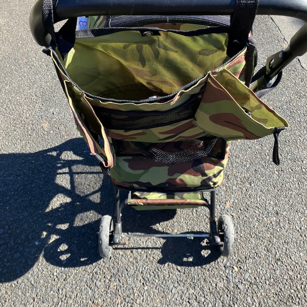 [廃版品] ピッコロカーネ ペットカート PRIMO プリモ 迷彩柄 対面式
