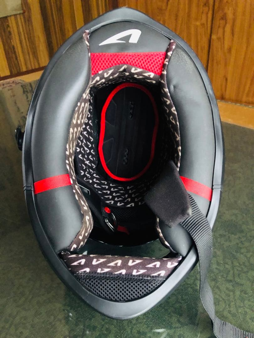 ASTONE フルフェイスヘルメット カーボン調