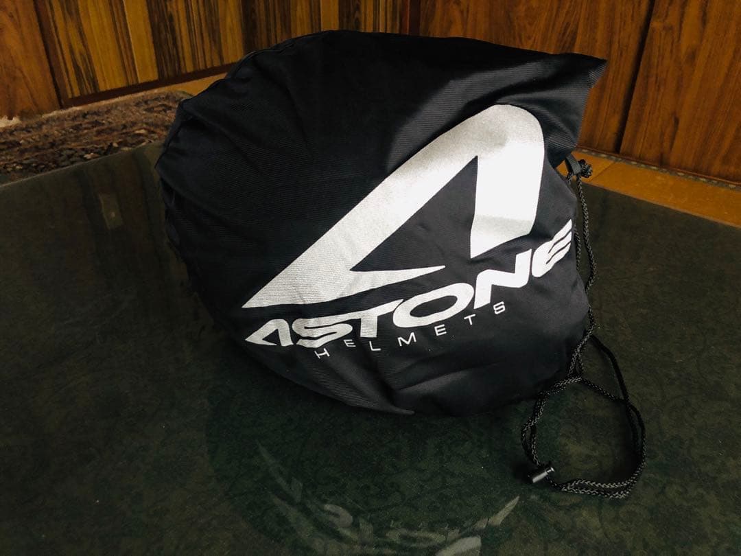 ASTONE フルフェイスヘルメット カーボン調