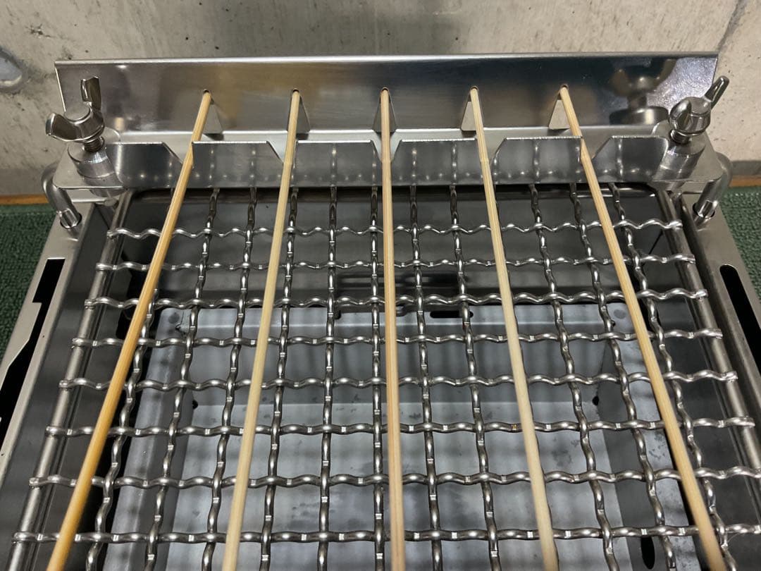 入手困難品 焼武者用 串焼きアダプター スノーピーク peak
