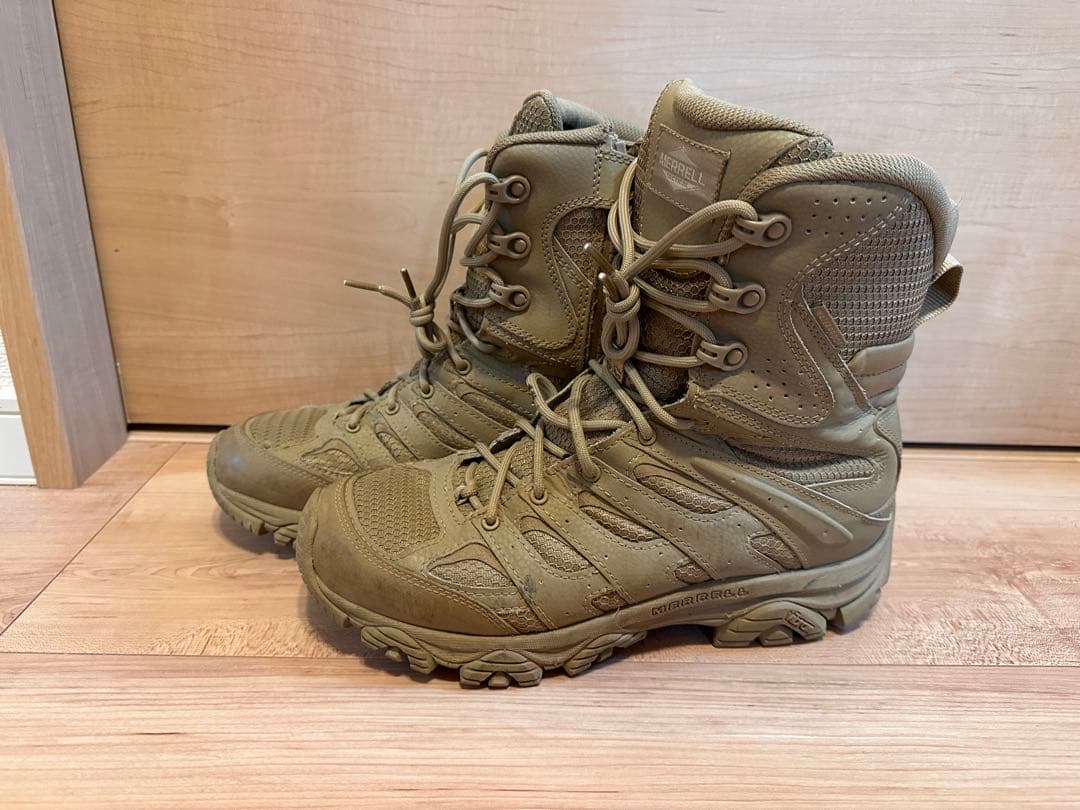 メレル　ミリタリーブーツ オリーブドラブ ハイカット