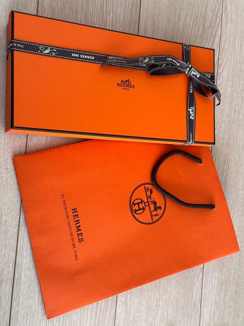 HERMES/エルメス☆タオルハンカチ 2枚セット ギフト 新品未使用