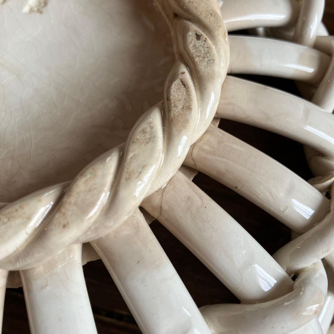 フランスアンティークパニエ皿 パニエプレート 皿 籠 パニエプレート