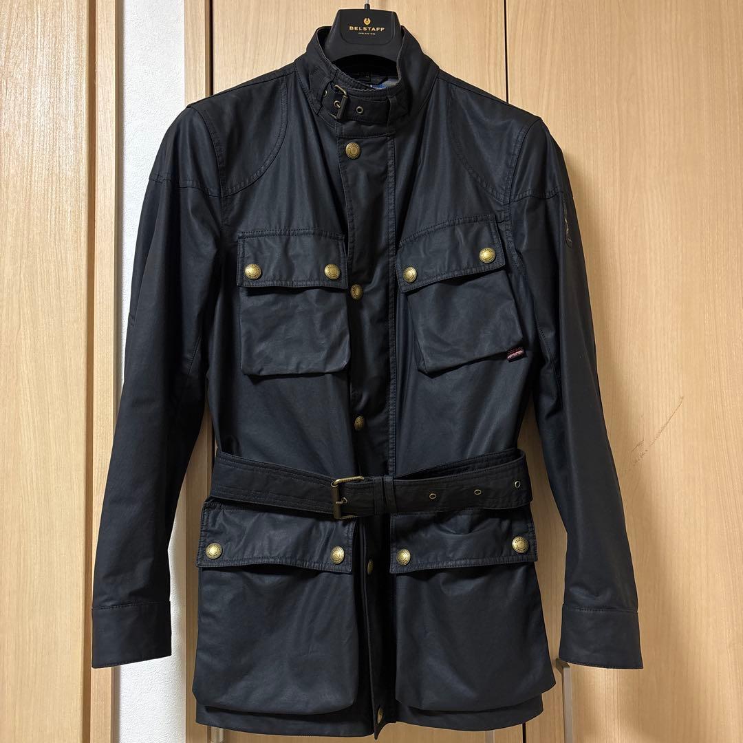 BELSTAFFベルスタッフ トライアルマスターバブアー　美品　モーターサイクル