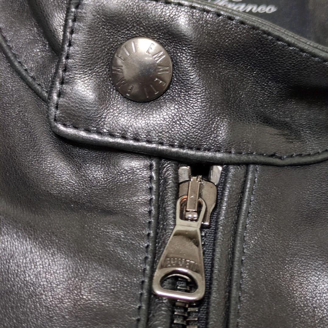 美品✨EMMETI JURI 最高級 シングルライダース 46 GIAPPONE