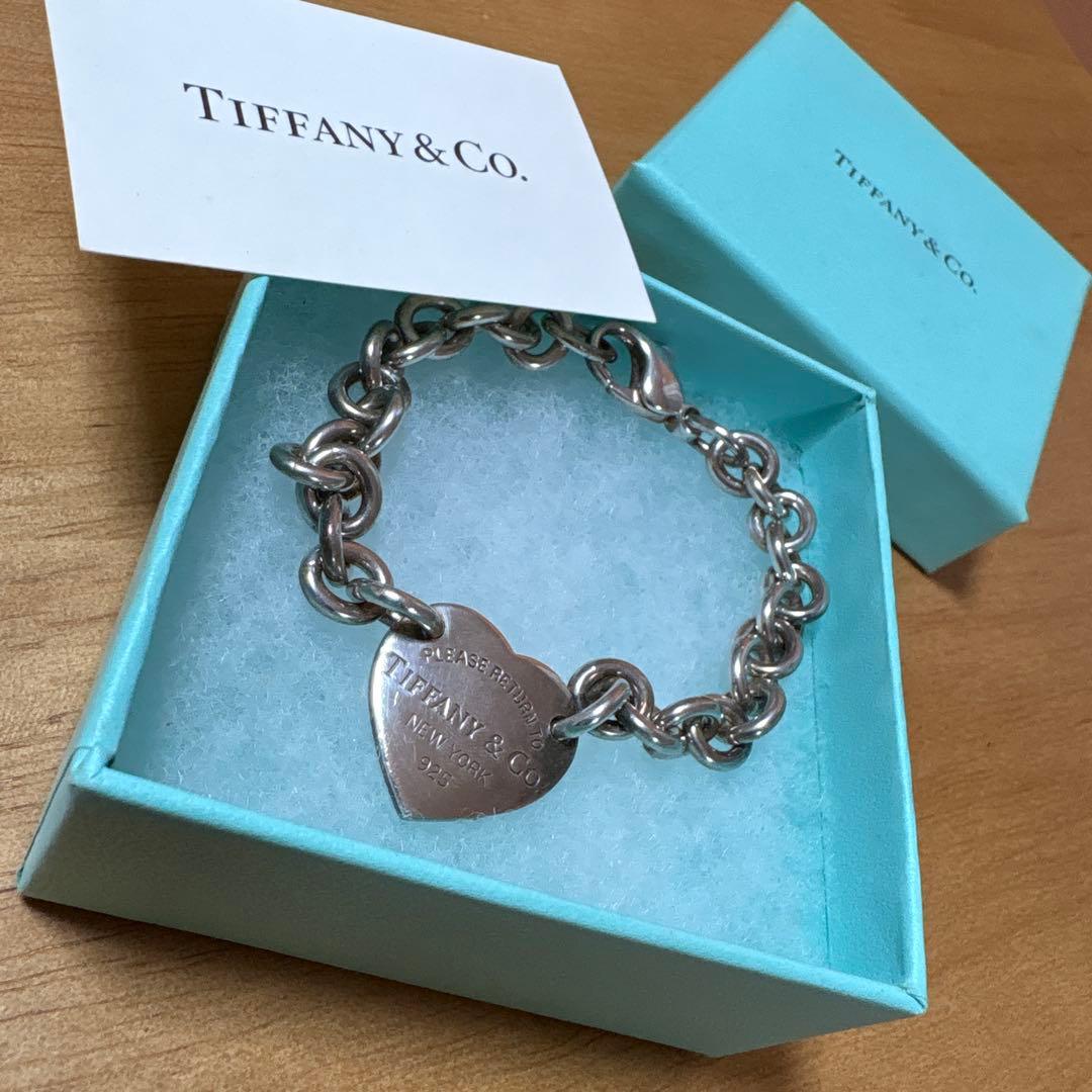 【正規店磨き済】ティファニー リターントゥ ハートタグ ブレスレット