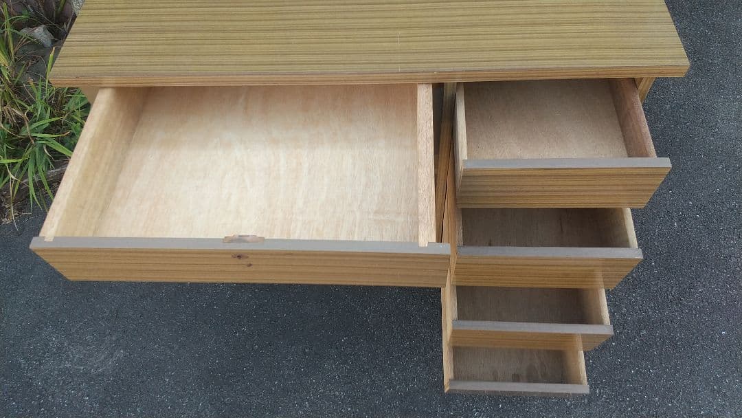 【アンティーク】木製 学習机 机 レトロ デスク 勉強机