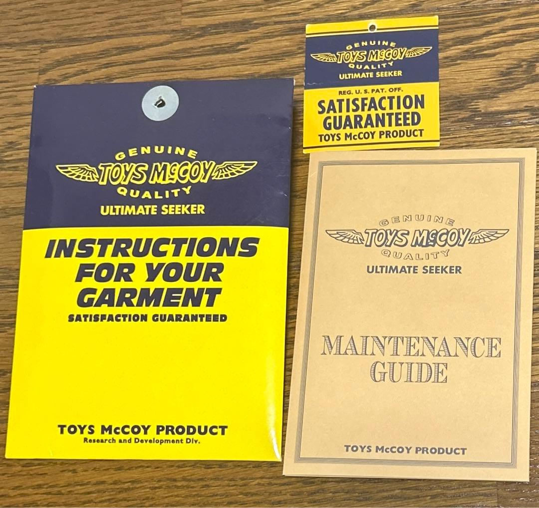 REAL McCOY'S BECK 36 レザージャケット