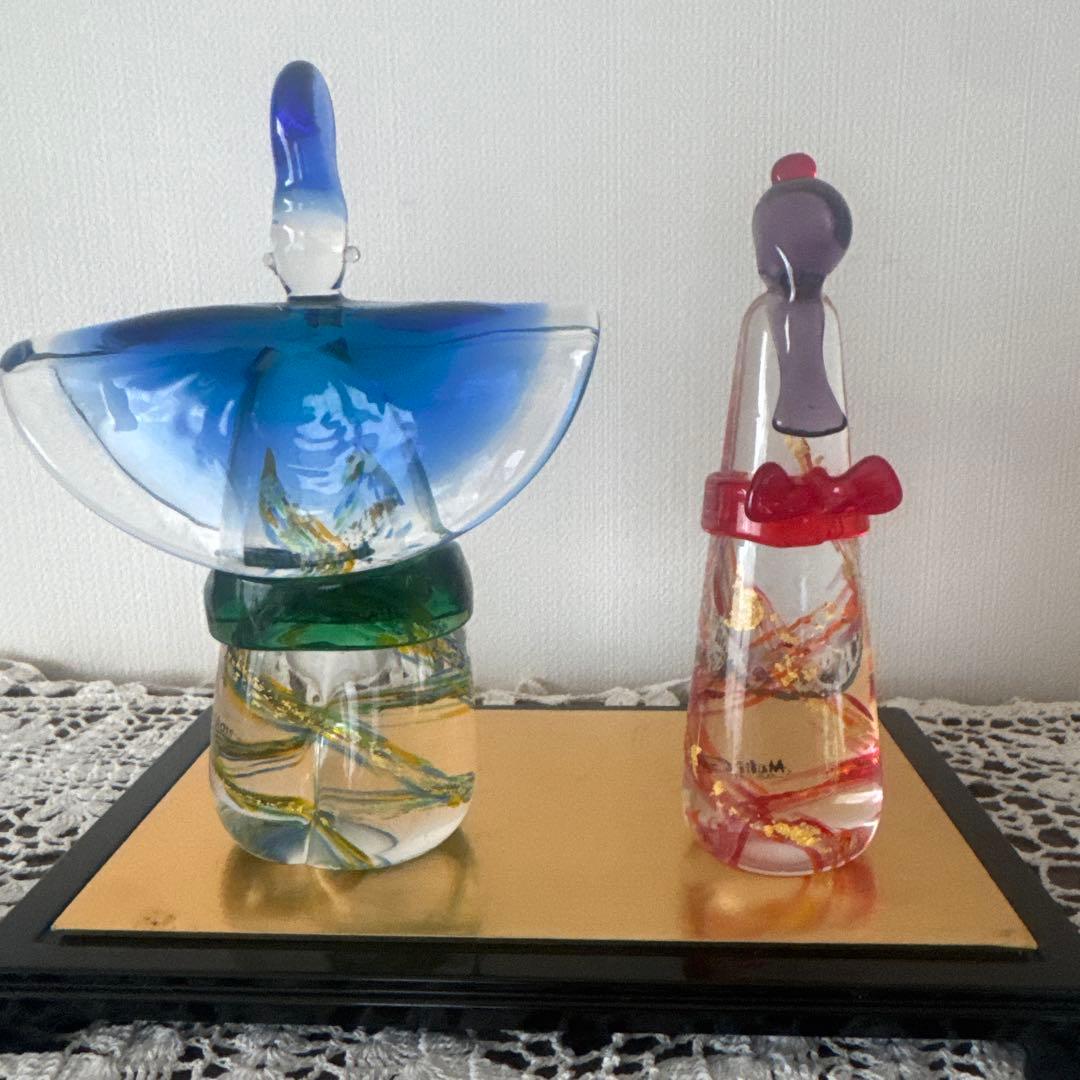 Multi Glass ガラスの雛人形