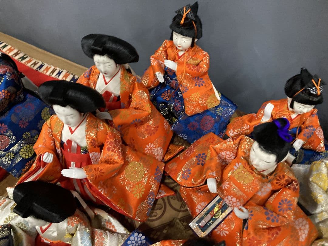 ​【最高級】人形の秀月 35号 豪華七段飾り フルセット 雛人形 お道具一式付