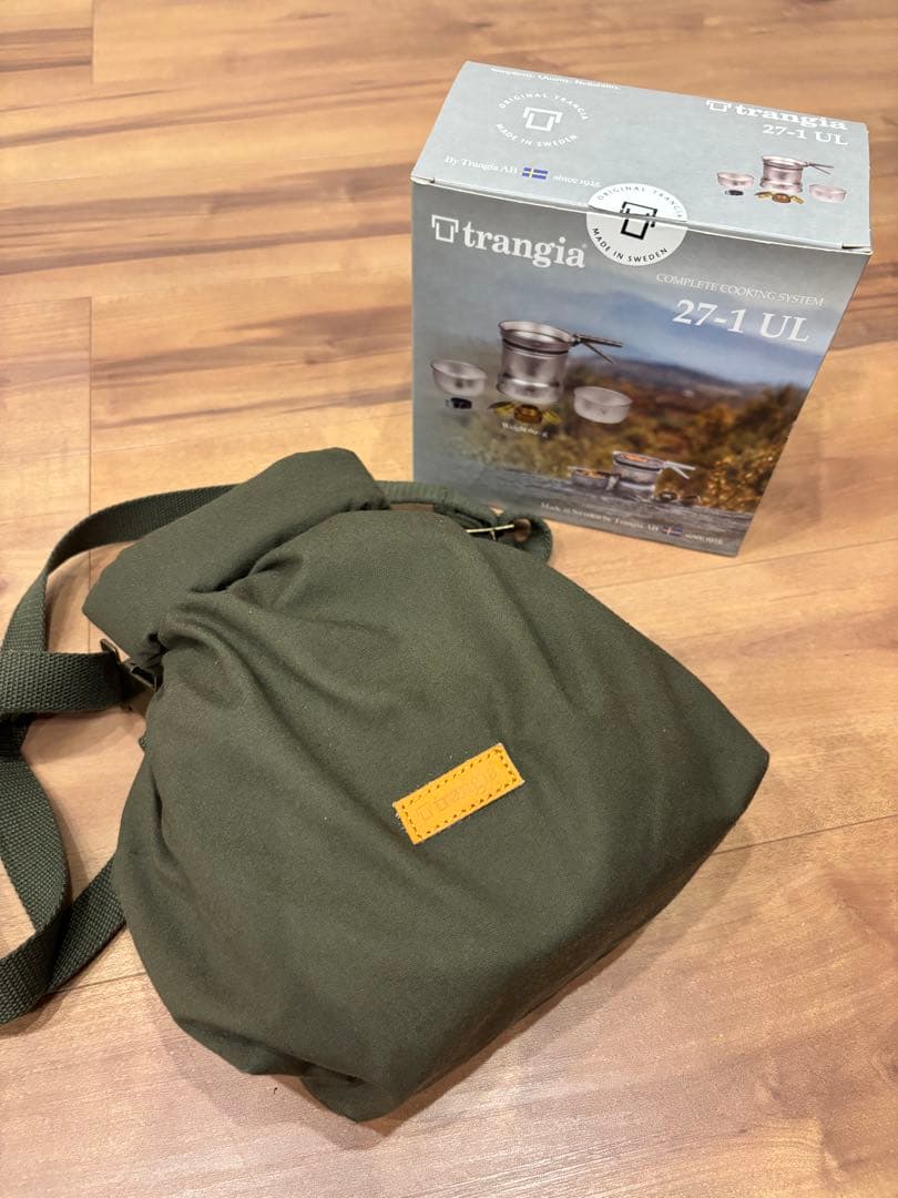 Trangia ストームクッカーS 収納バッグ付き