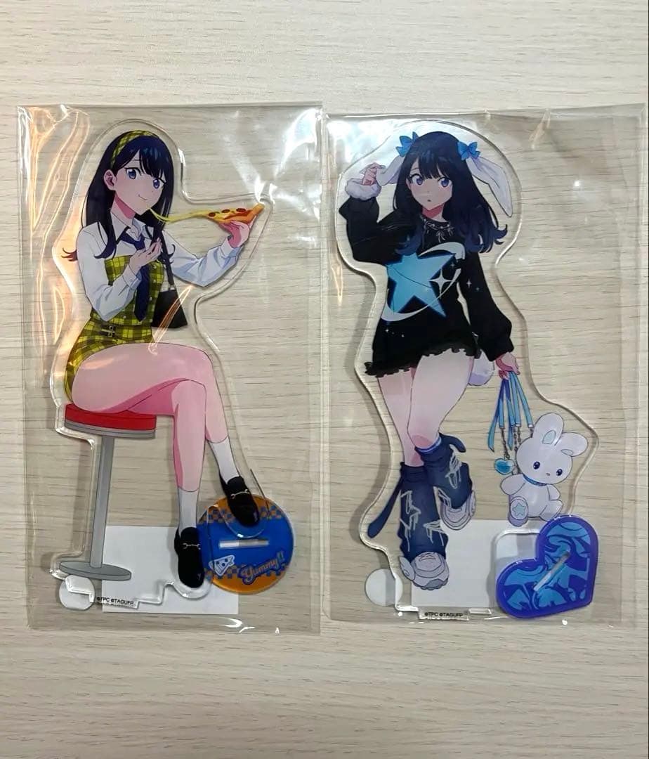 宝多六花　アクリルスタンド　2種