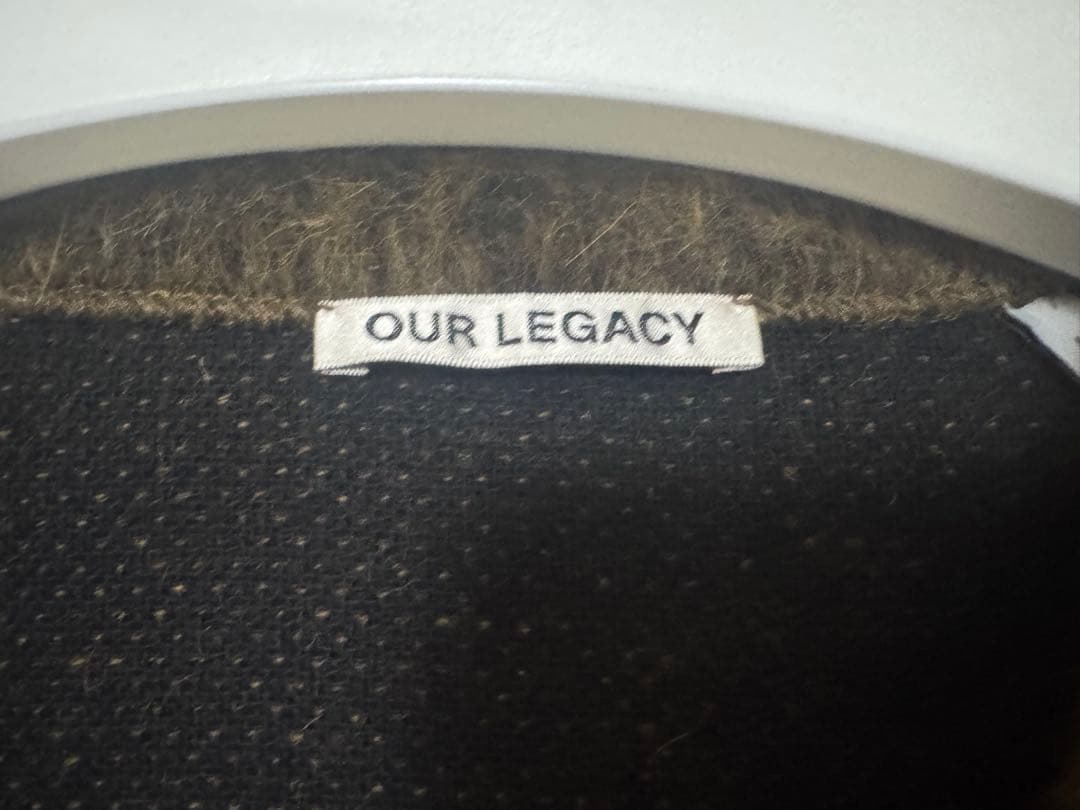 OUR LEGACY カーディガン 48 オリーブグリーン