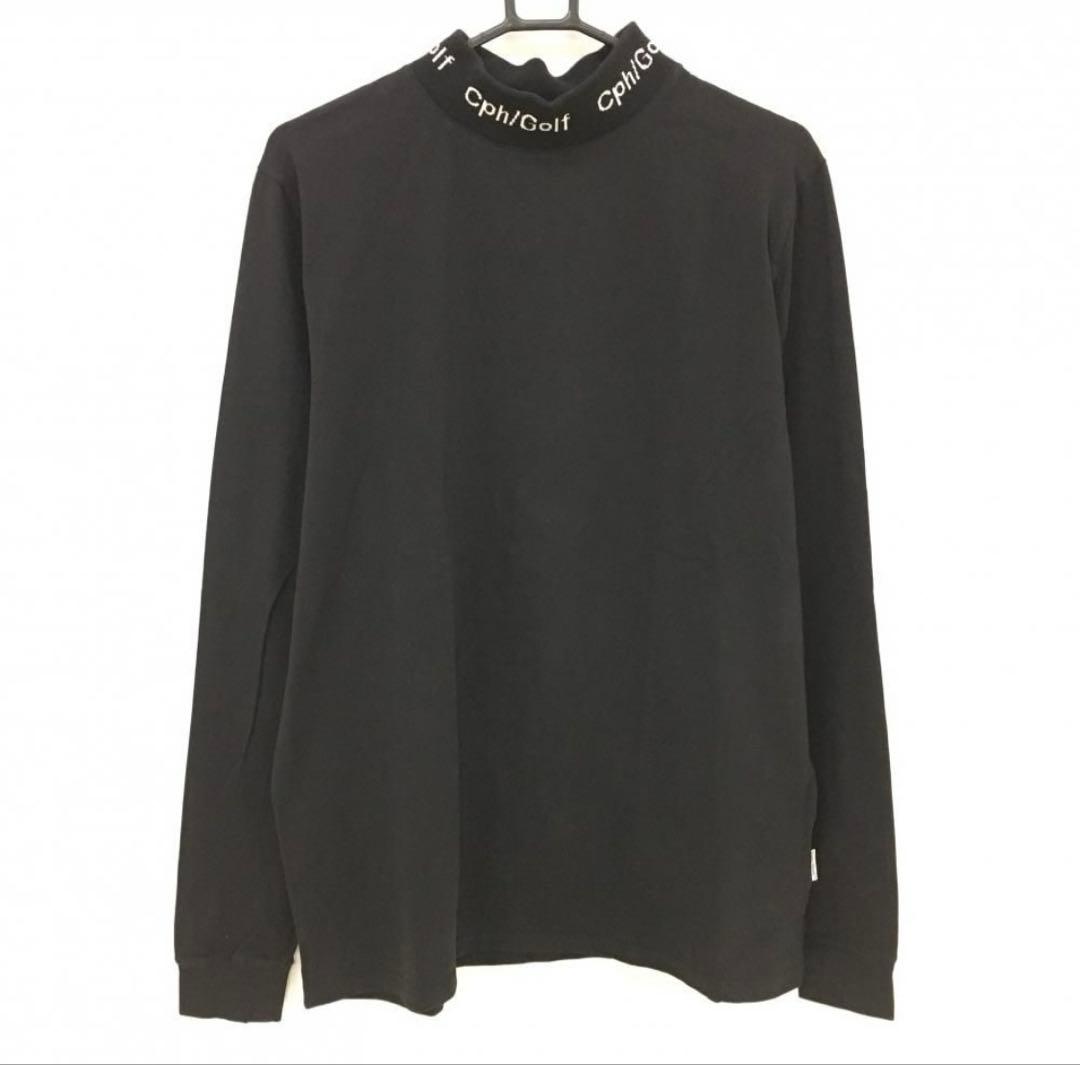 美品　Cph/Golf JAQUARD MOCK NECK LS TEE