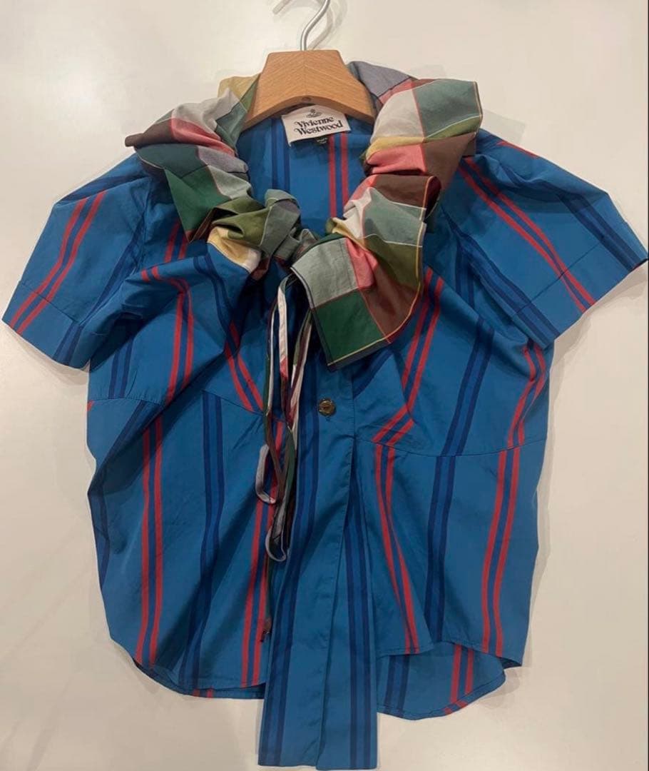 ヴィヴィアン ウエストウッド ストライプ　シャツ
