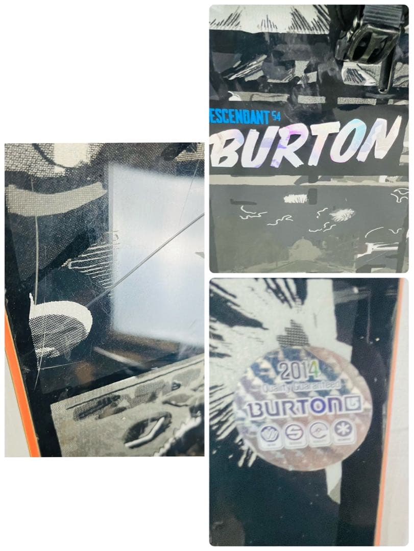 BURTON DESCENDANT 154cm ビンディング スノーボード 板