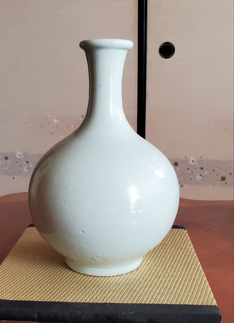 【李朝特集出品】李朝白磁大瓶　朝鮮陶磁器/李朝時代 朝鮮美術