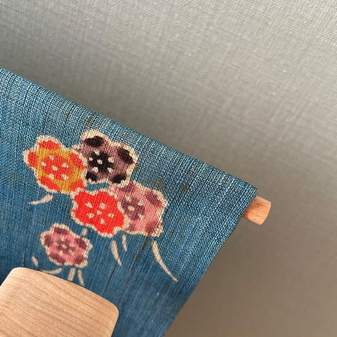 【希少】小黒三郎 円びな 五段飾り 組み木 雛人形　特製垂れ幕桜　大