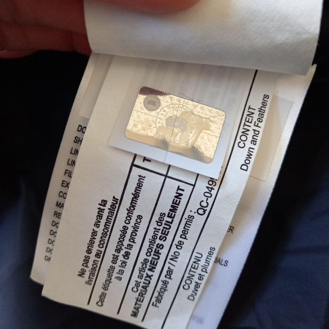 【新品未使用】カナダグース［ブラックレーベル］ケントンパーカー　ダウンコート