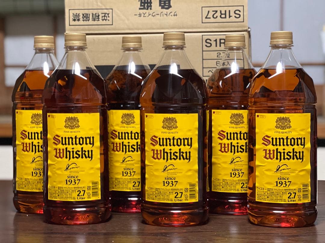 【まとめ売り】 サントリー角２.７リットル❌6本