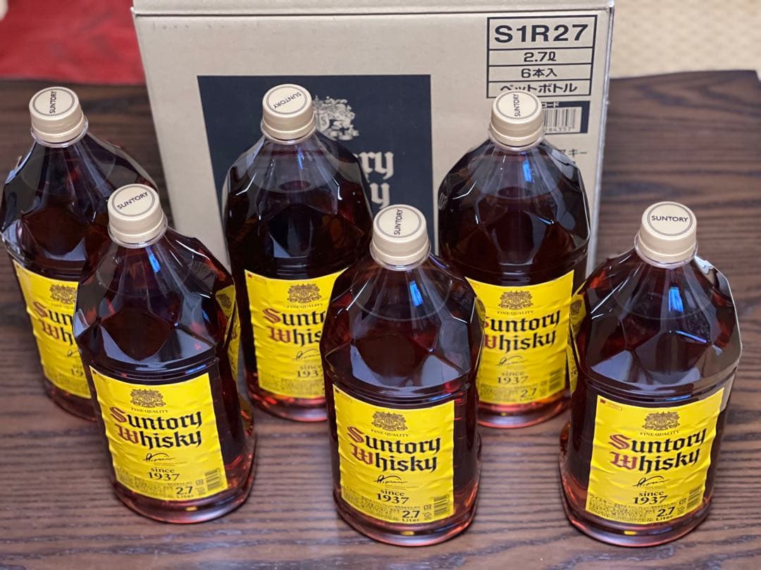 【まとめ売り】 サントリー角２.７リットル❌6本