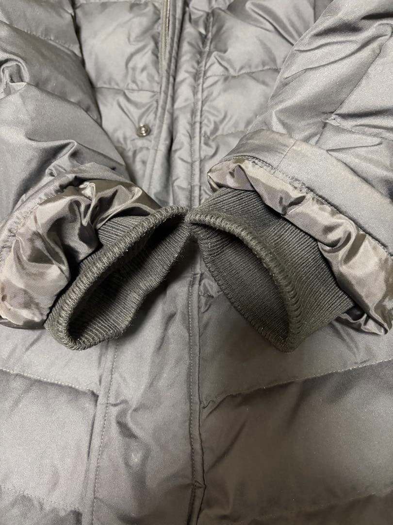 Mizuno フード付きダウン　ベンチコート 黒　Ｍ